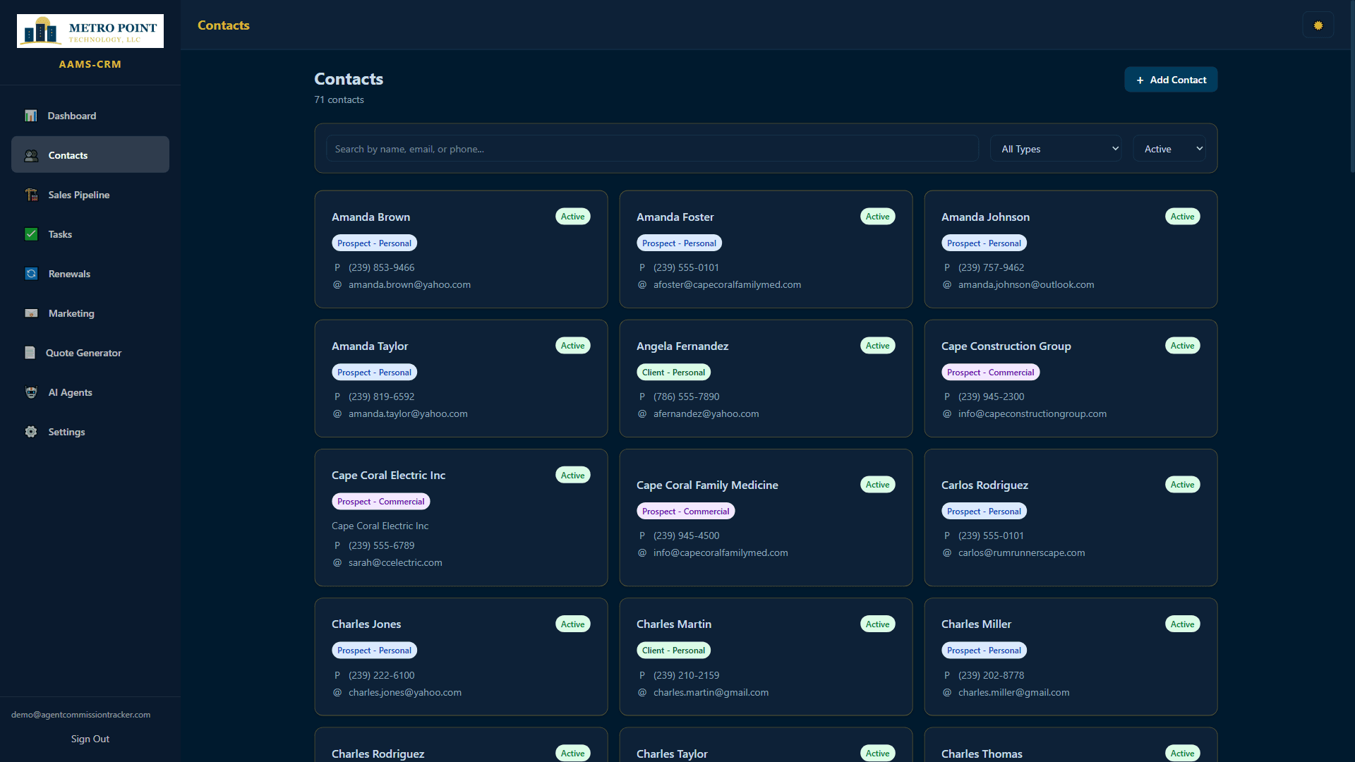 Contact Management